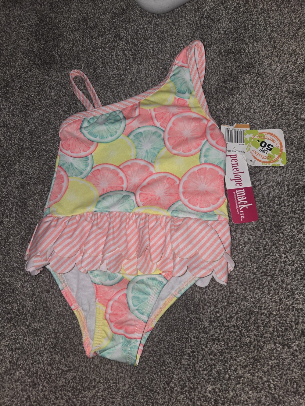 3T Girls Ruffle One-Piece Swimsuit